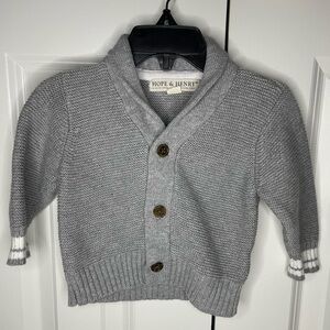 Hope and Henry 3 Button Cardigan- Infant 0-3months